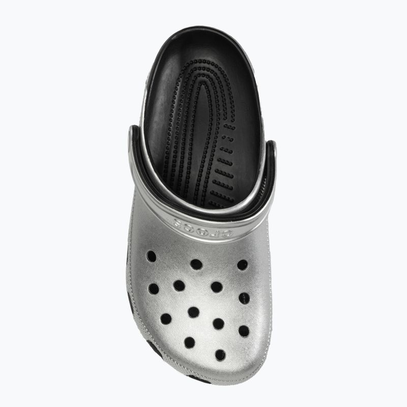 Žabky Crocs Classic strieborné/metalické 6