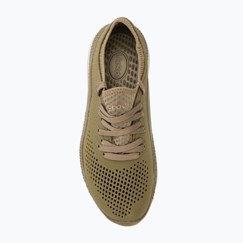 Pánske topánky Crocs LiteRide 360 Pacer khaki 5