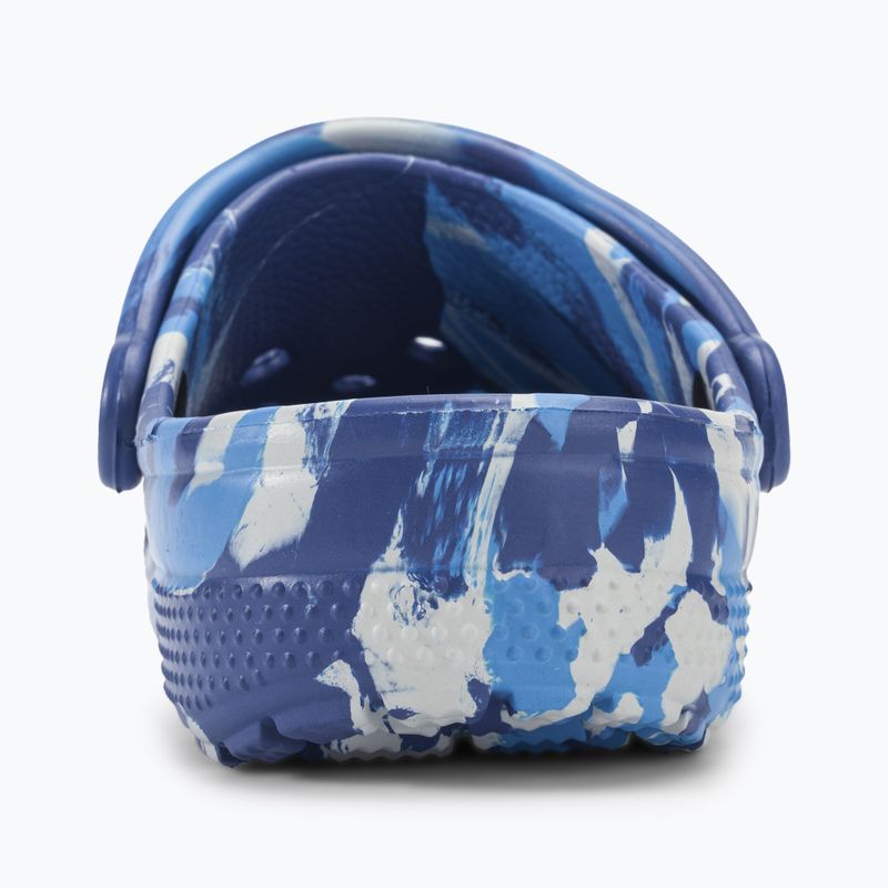 Šľapky Crocs Classic Marbled Clog blue bolt/multi 7