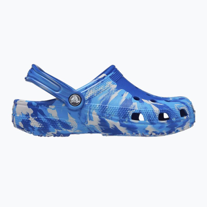 Šľapky Crocs Classic Marbled Clog blue bolt/multi 10
