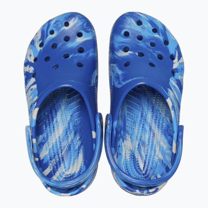 Šľapky Crocs Classic Marbled Clog blue bolt/multi 12