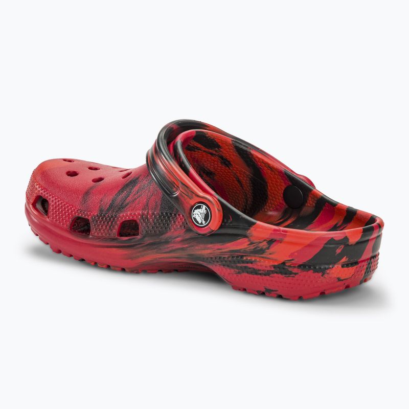 Šľapky Crocs Classic Marbled Clog pepper/black 4