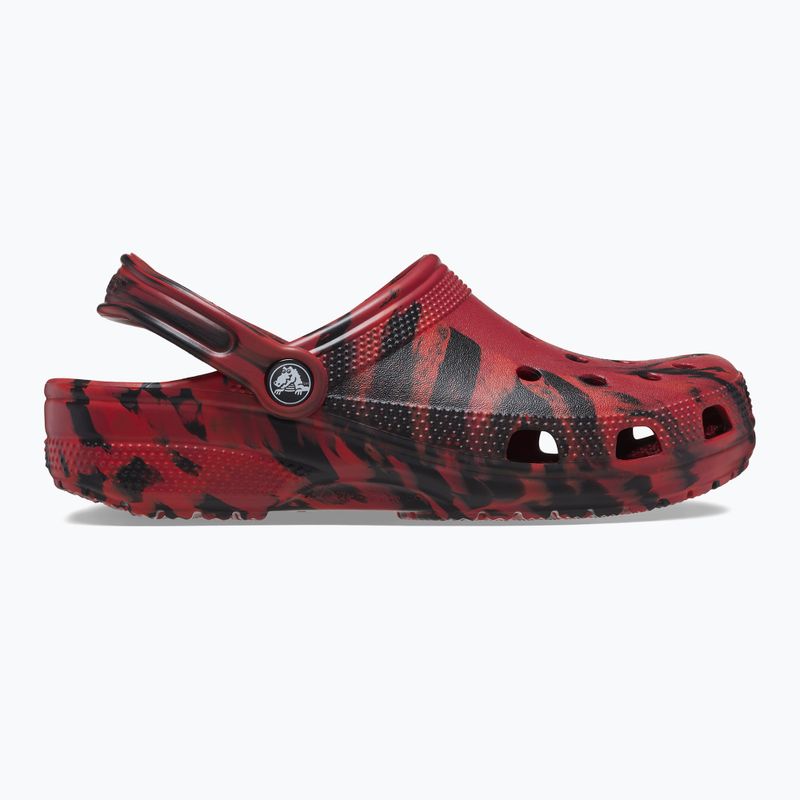 Šľapky Crocs Classic Marbled Clog pepper/black 10