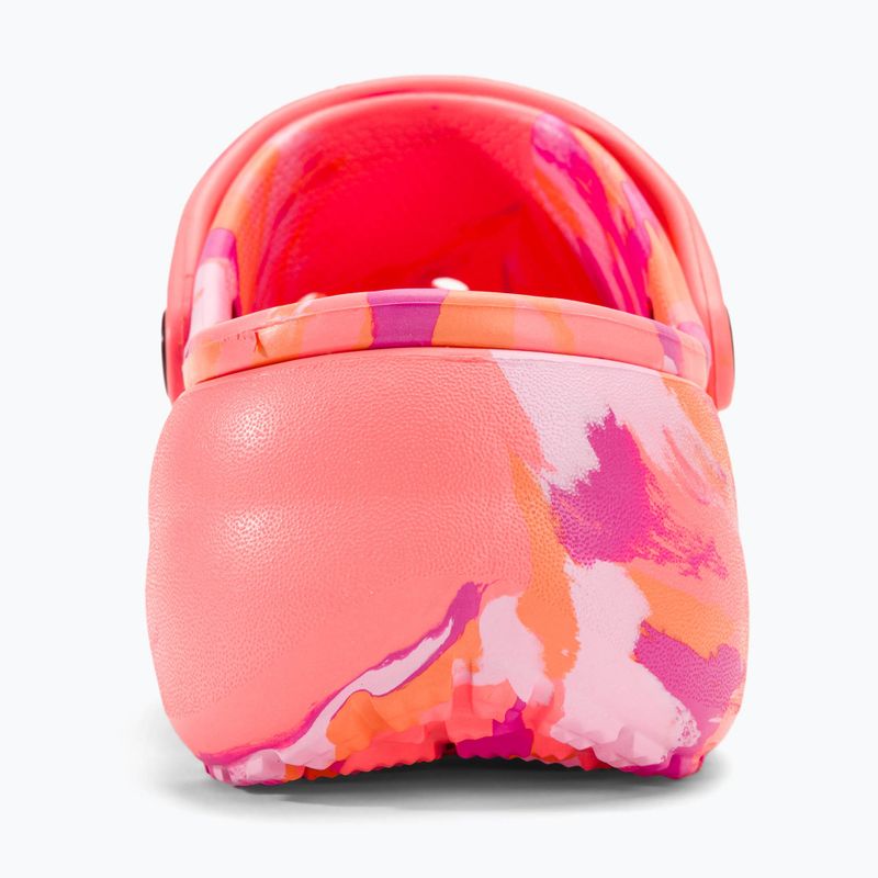 Šľapky dámske ,sandále, Crocs Classic Platform Marbled guava/multi 7