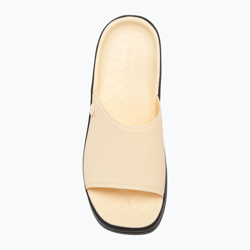 Dámske šľapky Crocs Skyline Slide vanilla/black 5