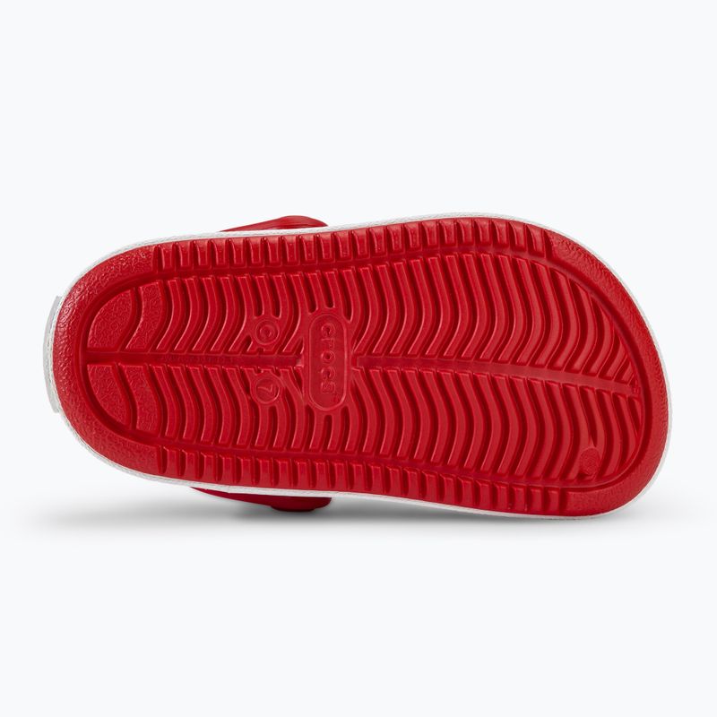 Šľapky detské ,sandále, Crocs Crocband Clog T flame 5