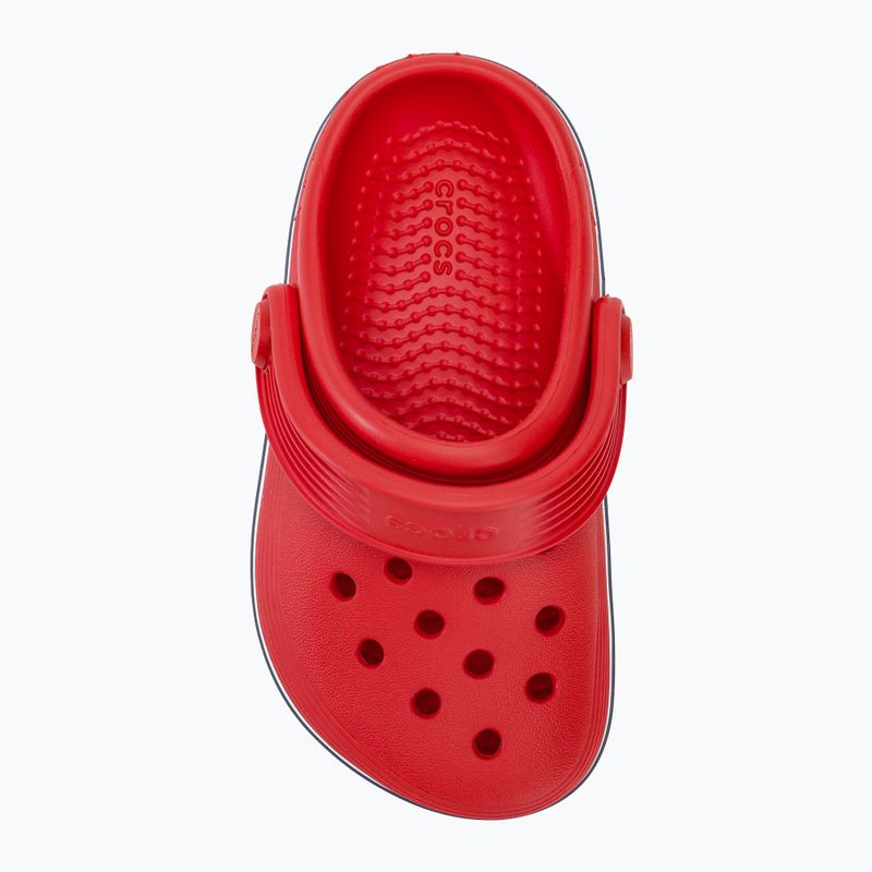 Šľapky detské ,sandále, Crocs Crocband Clog T flame 6