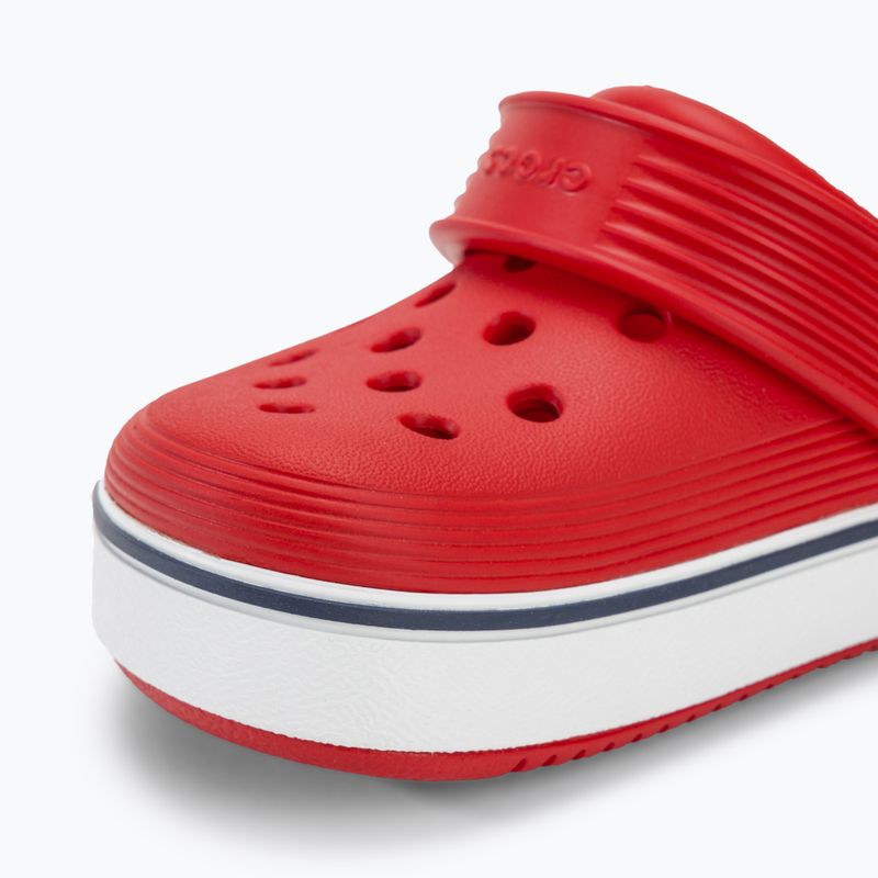 Šľapky detské ,sandále, Crocs Crocband Clog T flame 8