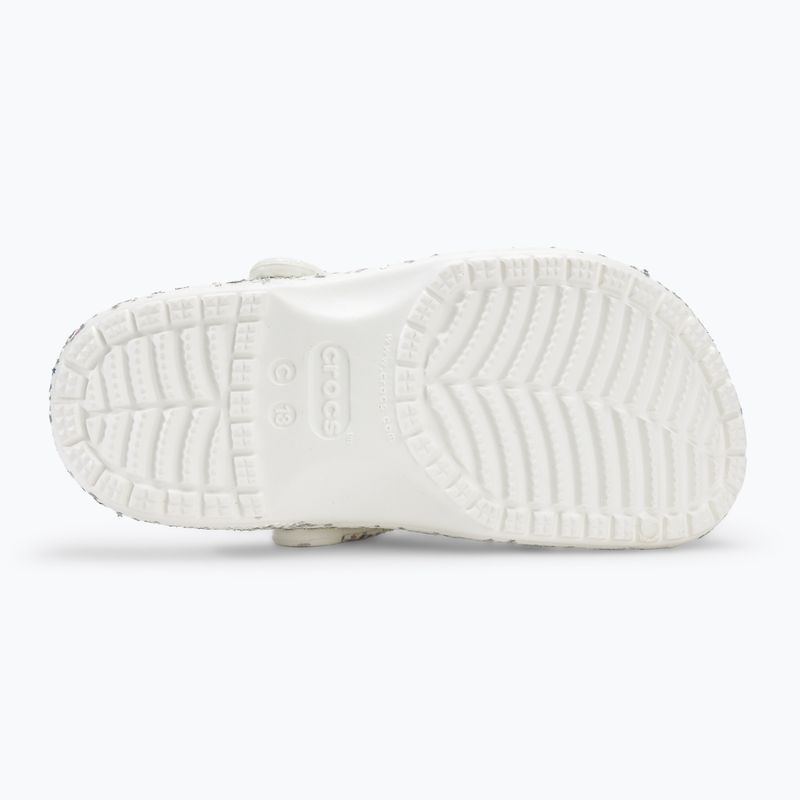 Šľapky detské ,sandále, Crocs Classic Starry Glitter white 5