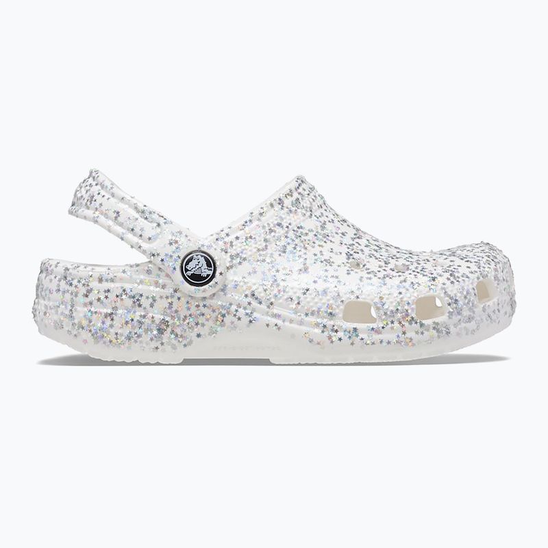 Šľapky detské ,sandále, Crocs Classic Starry Glitter white 10