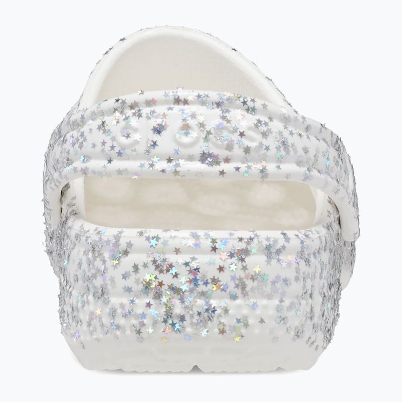 Šľapky detské ,sandále, Crocs Classic Starry Glitter white 11