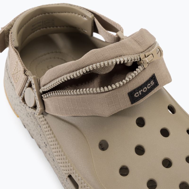 Šľapky Crocs Hiker Xscape 2.0 Festival Clog khaki/multi 9