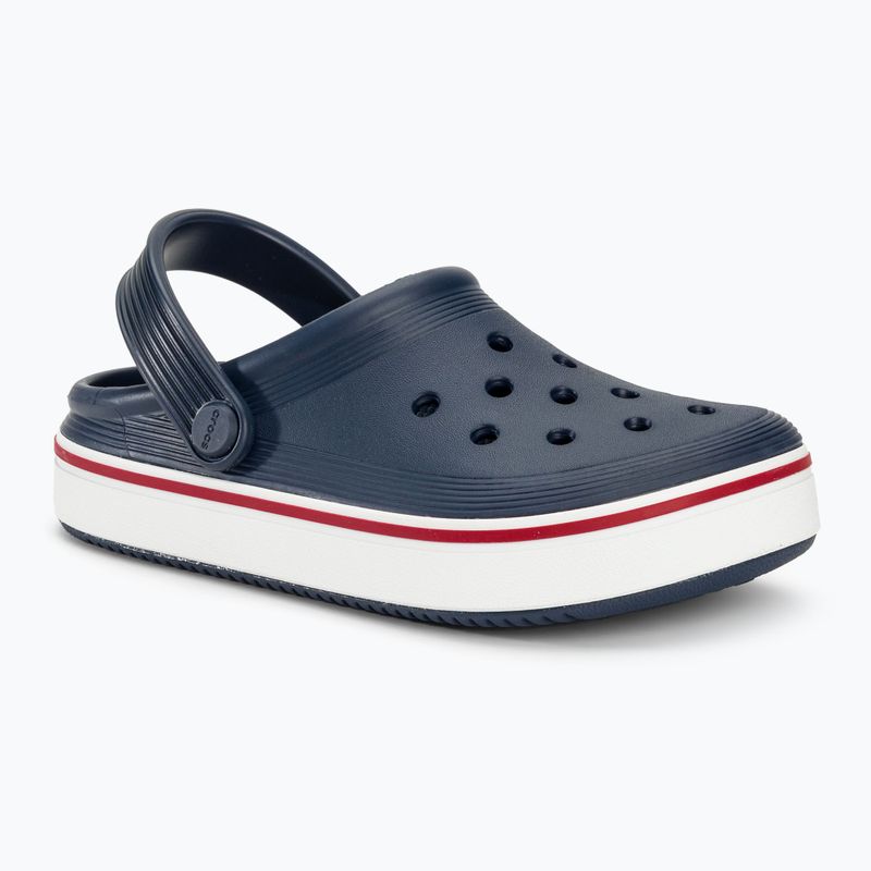 Crocs Crocband Clean Of Court Clog 208477 navy/pepper detské žabky 2