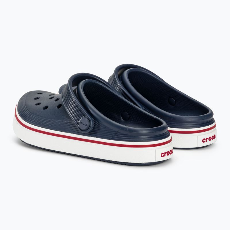 Crocs Crocband Clean Of Court Clog 208477 navy/pepper detské žabky 4