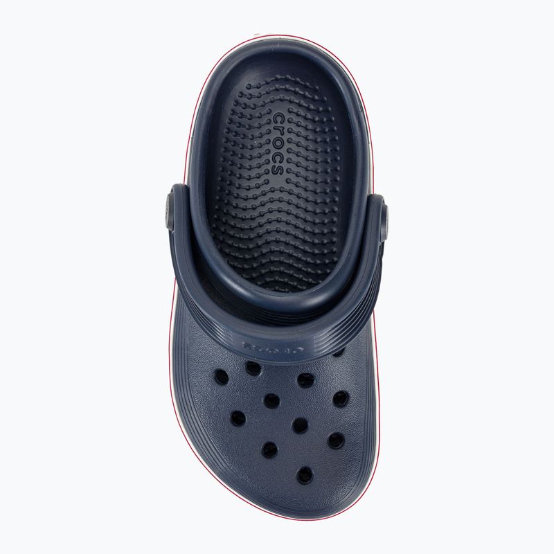 Detské žabky Crocs Crocband Clean Of Court Clog navy/pepper 7