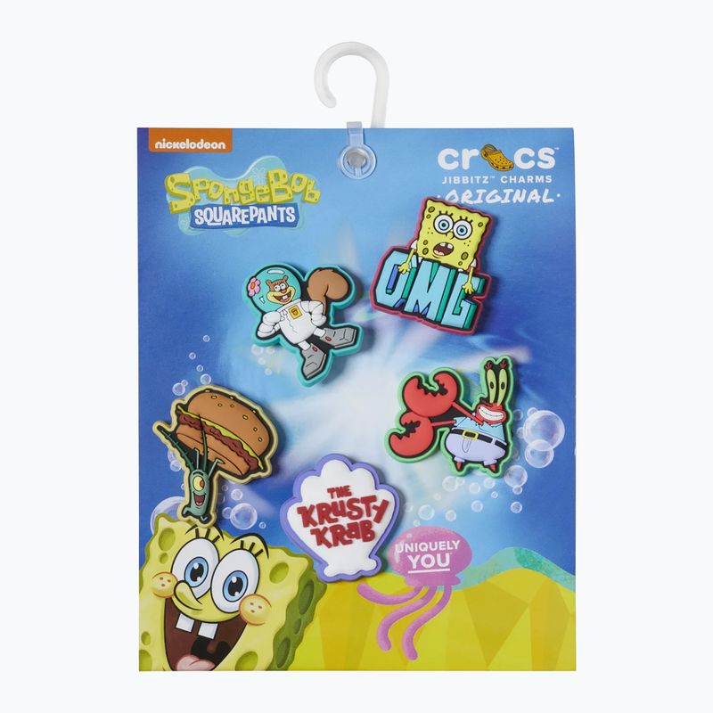 Ozdoby na topánky  Crocs Jibbitz™ Spongebob 5 ks  4