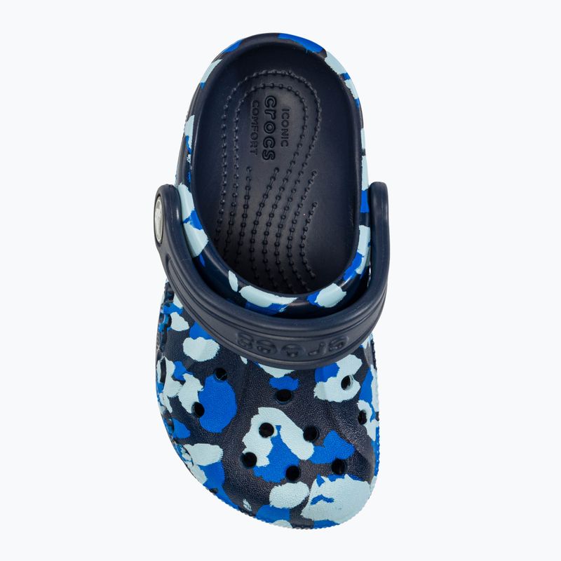 Detské dreváky Crocs Baya Graphic Clog navy 6