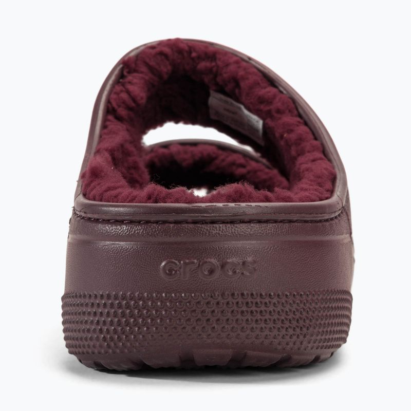 Šľapky ,sandále, Crocs Classic Cozzzy dark cherry 6