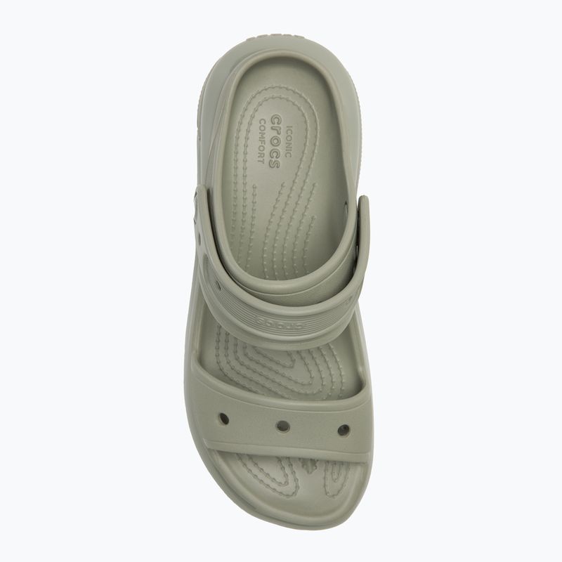 Dámske sandále Crocs Mega Crush elephant grey 5