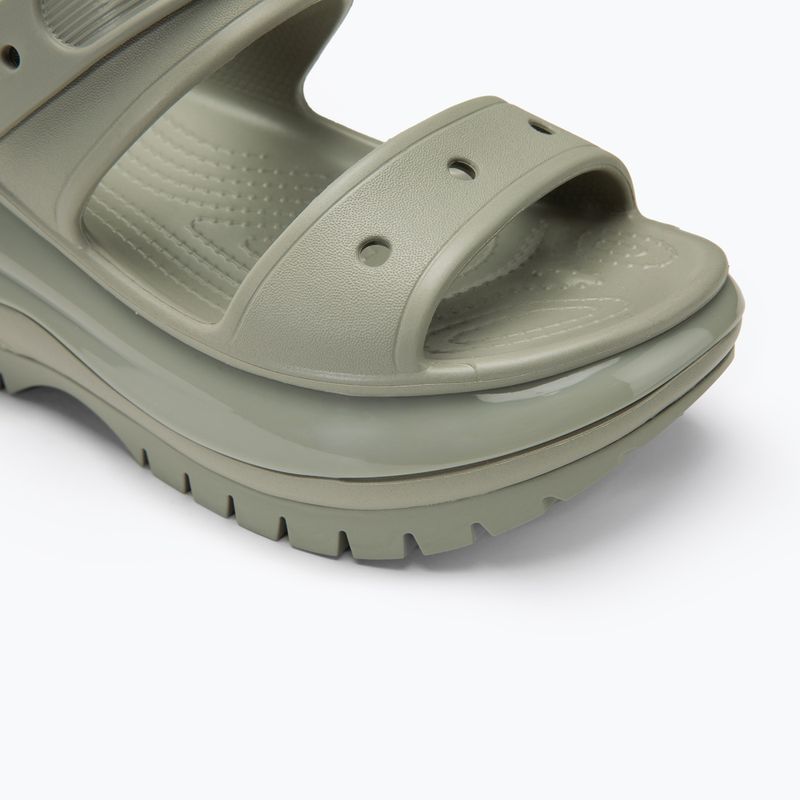 Dámske sandále Crocs Mega Crush elephant grey 8