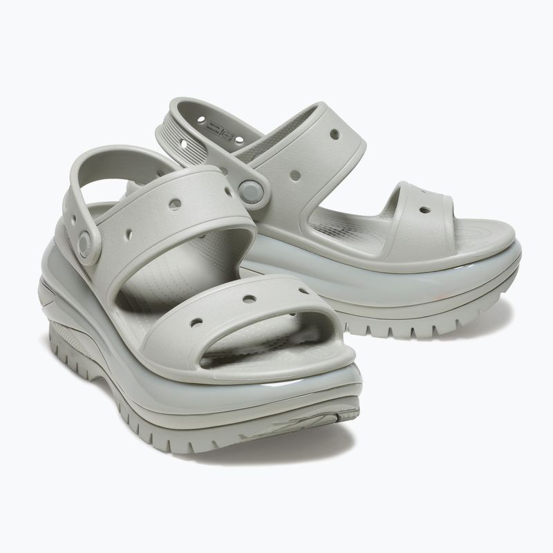 Dámske sandále Crocs Mega Crush elephant grey 14