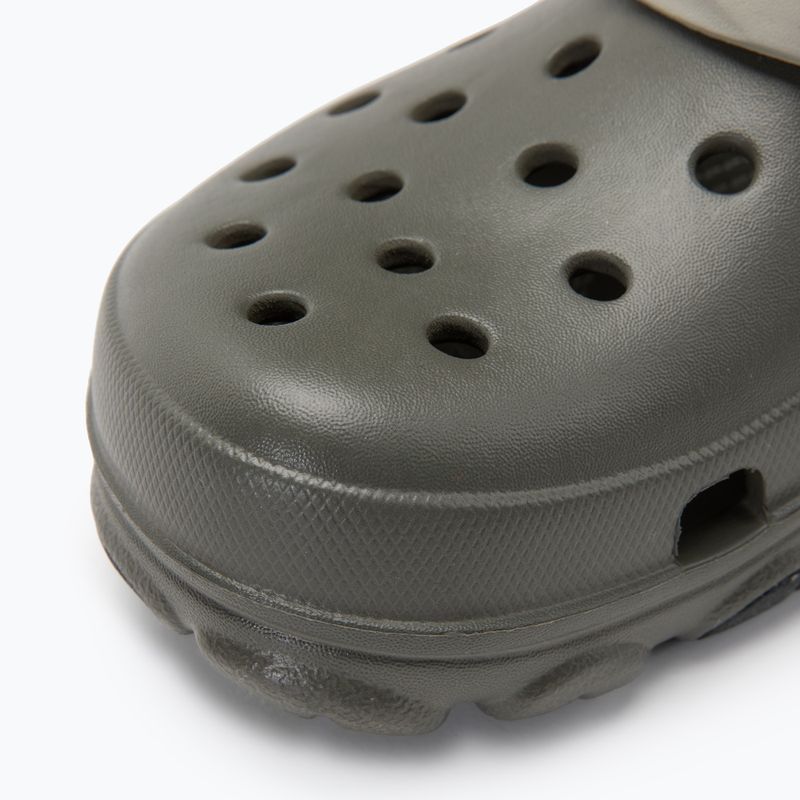 Šľapky Crocs All Terrain dusty olive/multicolor 8