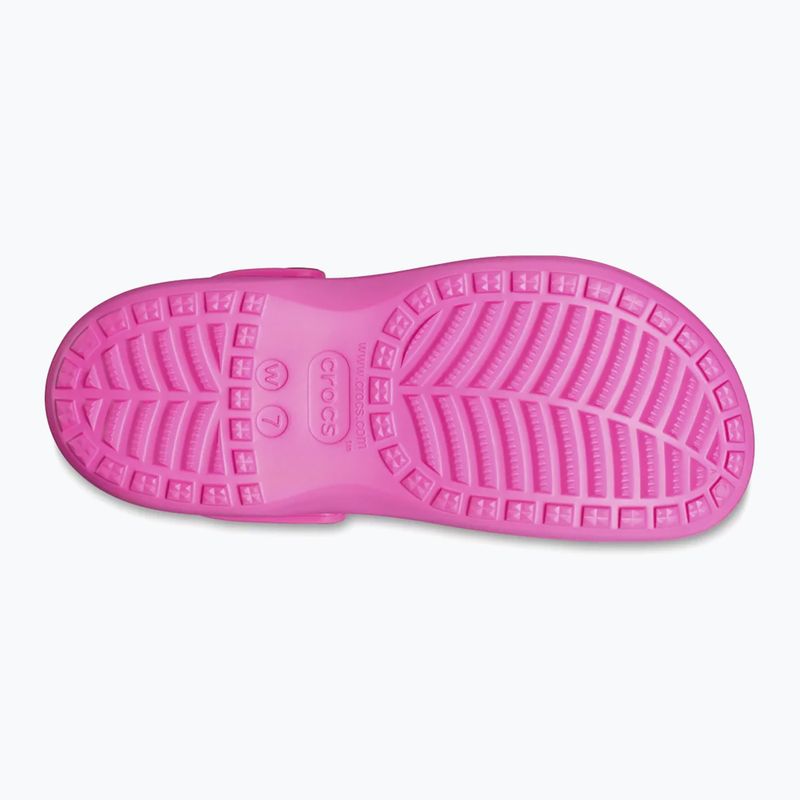 Žabky Crocs Baya Platform Clog electric pink 2