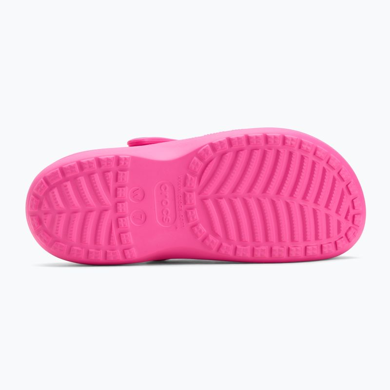Žabky Crocs Baya Platform Clog electric pink 5