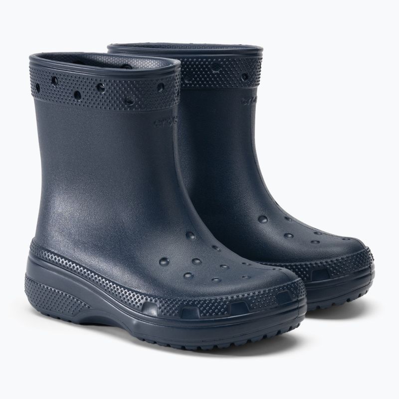 Crocs Classic Boot Detské čierne tenisky 4