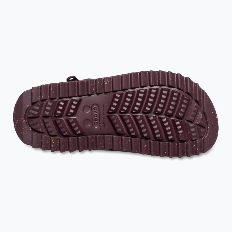 Dámske snehové topánky Crocs Classic Neo Puff Luxe dark cherry 12