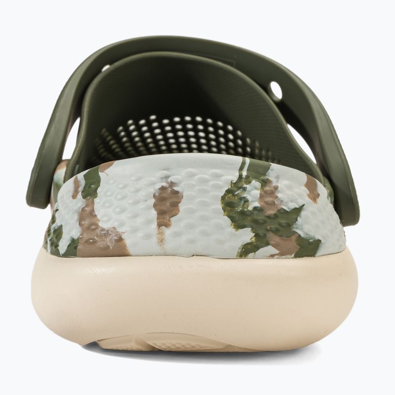 Crocs LiteRide 360 Marbled Clog army green/multi žabky 7