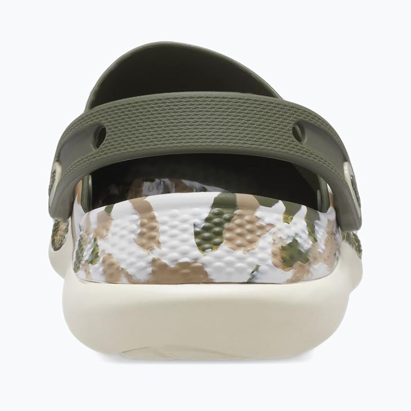 Crocs LiteRide 360 Marbled Clog army green/multi žabky 11