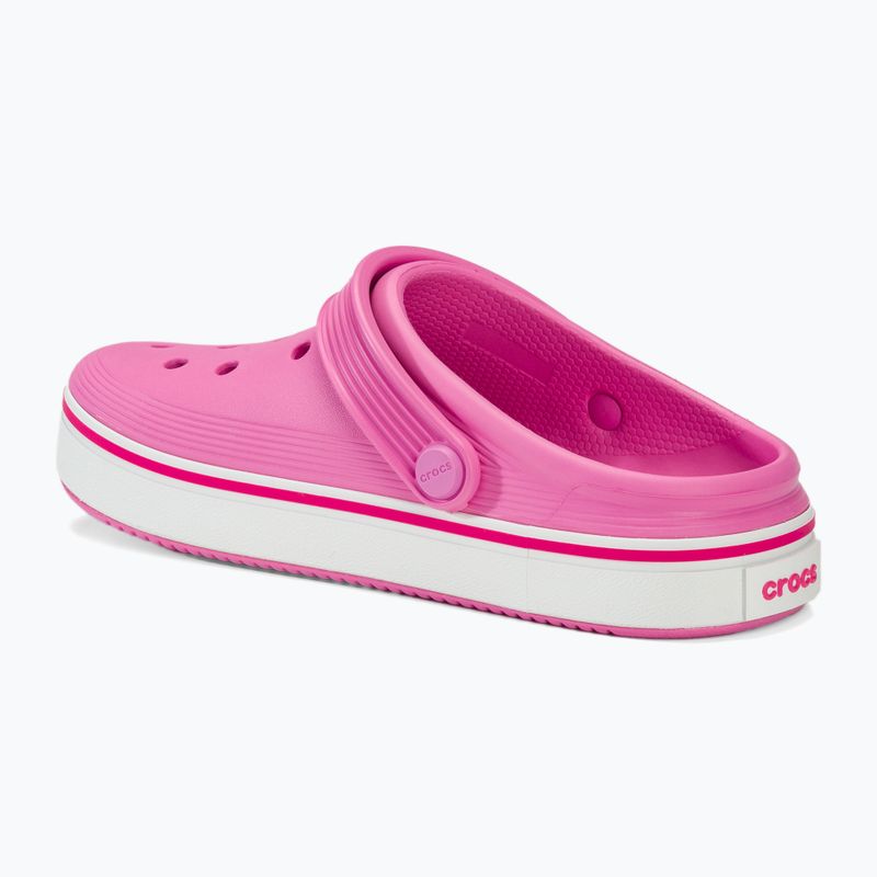 Detské šľapky Crocs Crocband Clean Off Court Clog taffy pink  4