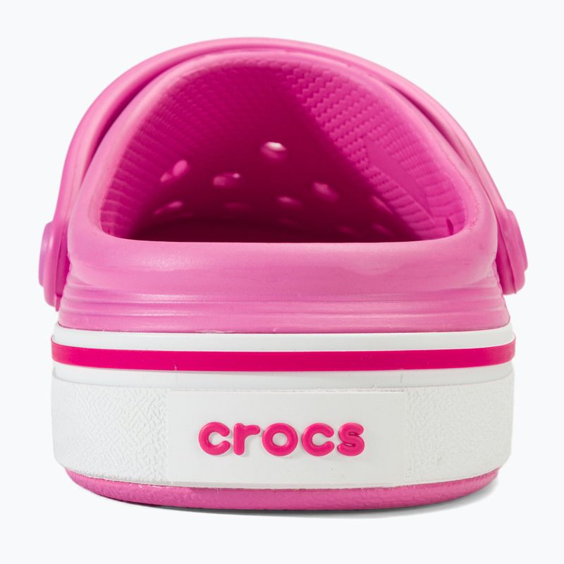 Detské šľapky Crocs Crocband Clean Off Court Clog taffy pink  7