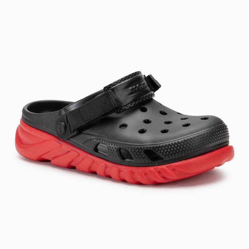 Šľapky Crocs Duet Max II Clog black/varsity red