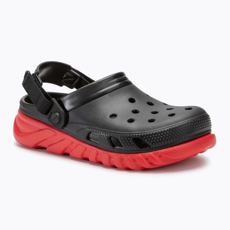 Šľapky Crocs Duet Max II Clog black/varsity red 2