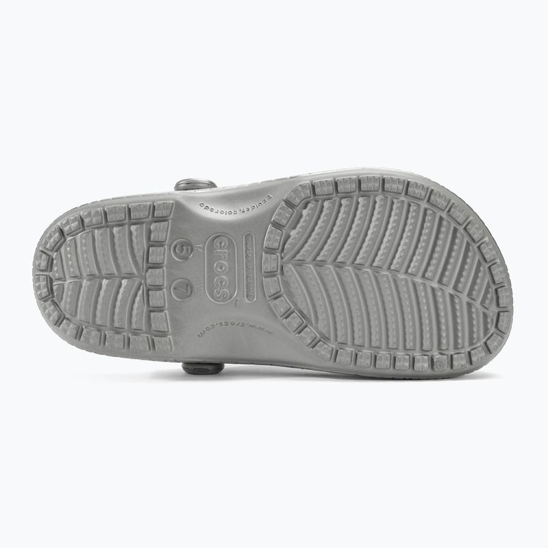 Šľapky ,sandále, Crocs Classic Metallic ,sandále, Crocskin silver 5