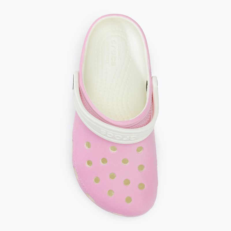 Šľapky detské ,sandále, Crocs Classic Glow in the Dark flamingo 6