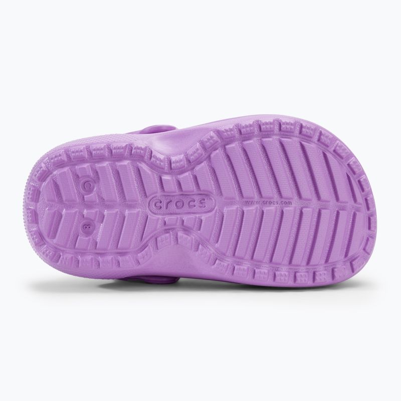 Detské Šľapky Crocs Classic Lined orchid 5