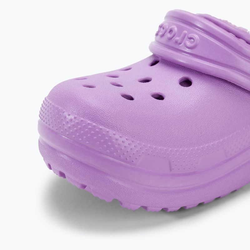 Detské Šľapky Crocs Classic Lined orchid 8