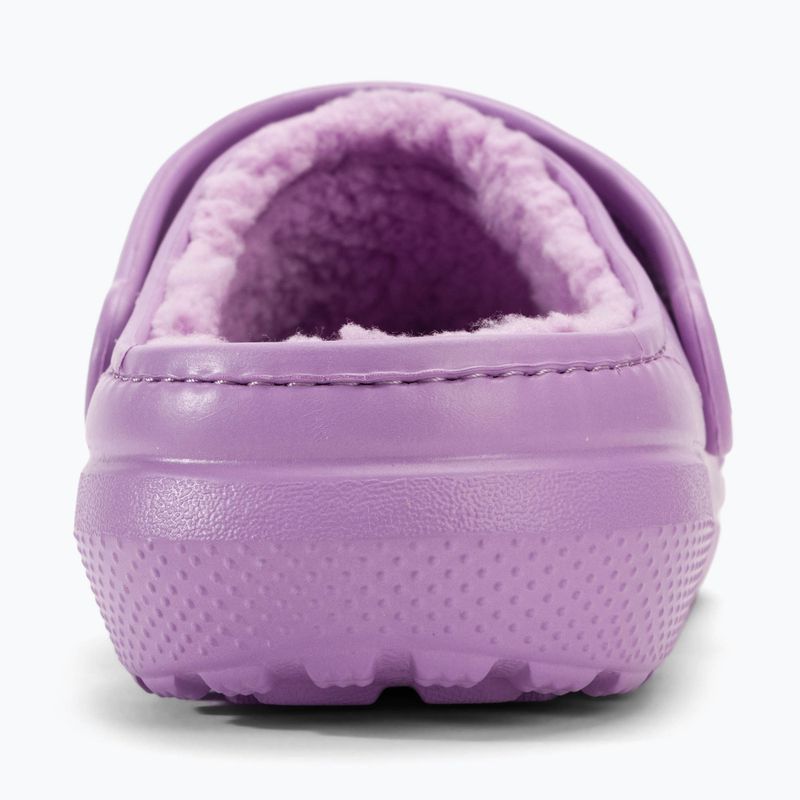 Šľapky detské ,sandále, Crocs Classic Lined orchid 7