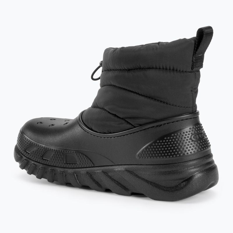 Snehule Crocs Duet Max Boot black 3