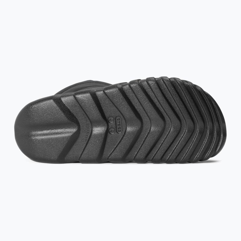 Snehule Crocs Duet Max Boot black 4