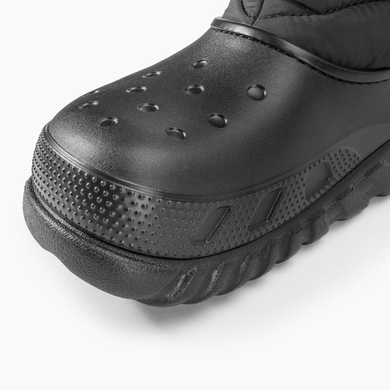 Snehule Crocs Duet Max Boot black 7