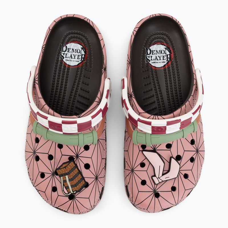 Šľapky Crocs Classic Demon Slayer espresso 6