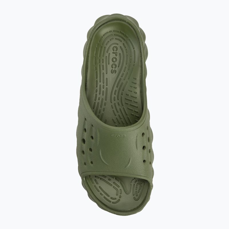 Šľapky Crocs Echo Slide army green 5