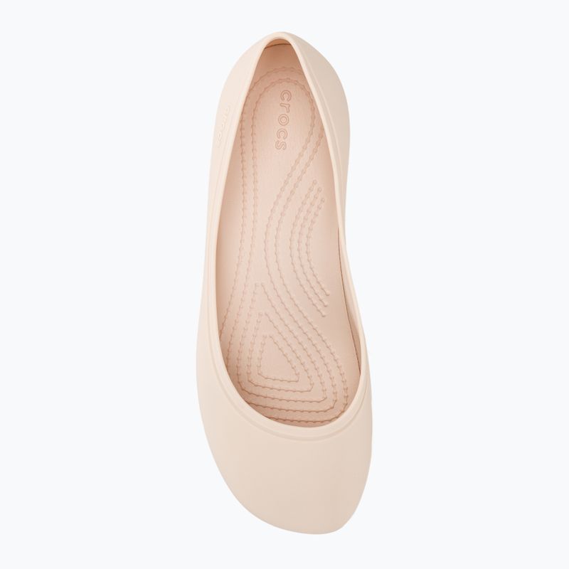 Dámske baleríny Crocs Brooklyn Flat quartz 6
