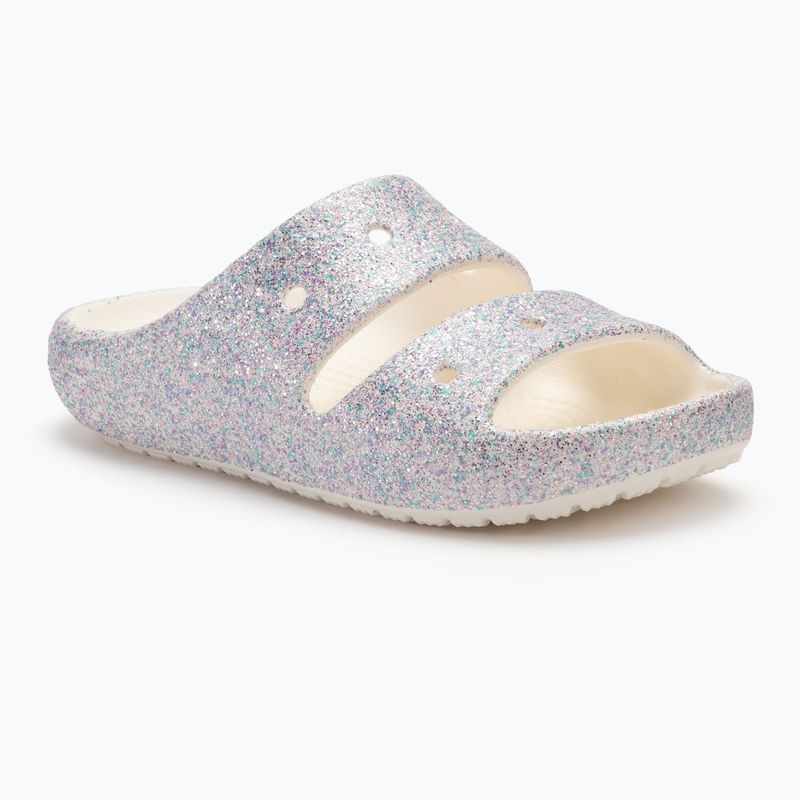 Detské šľapky Crocs Classic Glitter V2 Kids mystic glitter