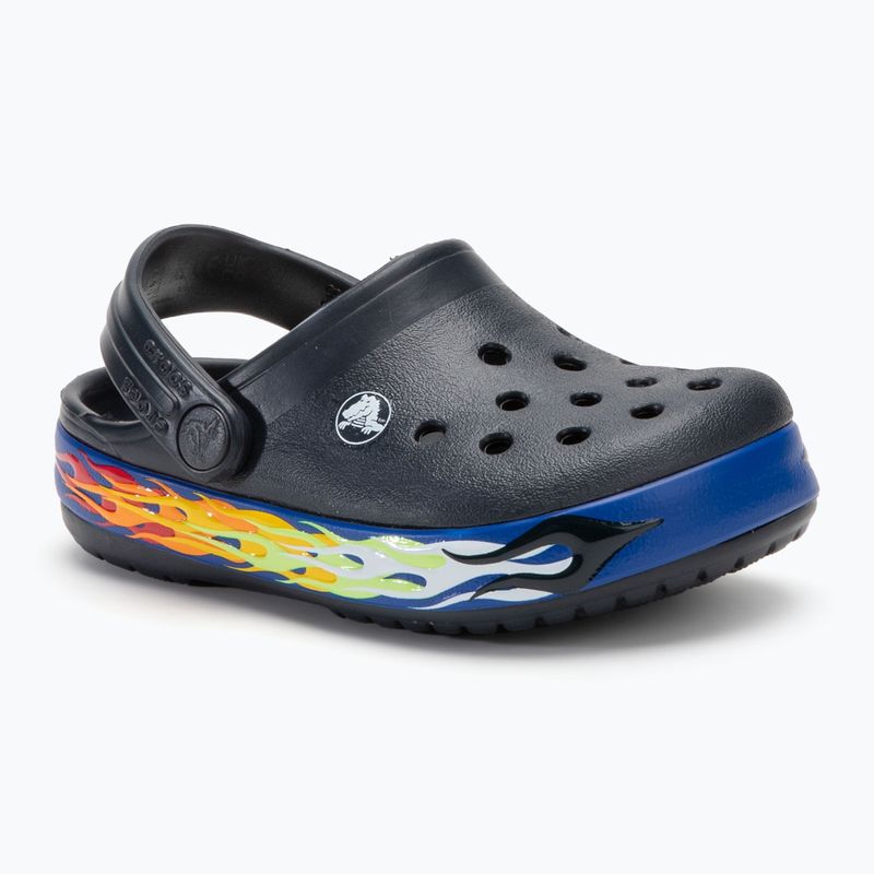 Detské šľapky Crocs Crocband Lights Clog Toddler deep navy 2