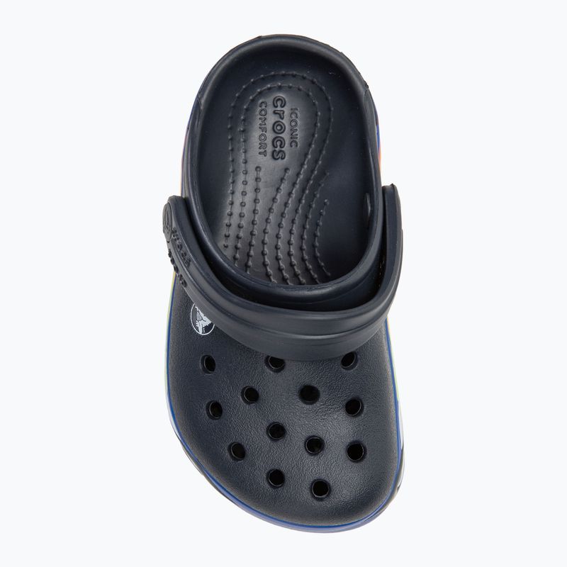 Detské šľapky Crocs Crocband Lights Clog Toddler deep navy 6